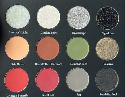 Y2K HORROR GAME PALETTE-FREE WITH $150 ORDER (ADD TO CART + USE CODE 'FREEPALETTE')