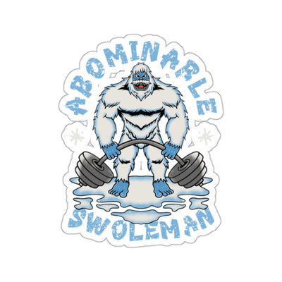 ABOMINABLE SWOLEMAN- STICKER