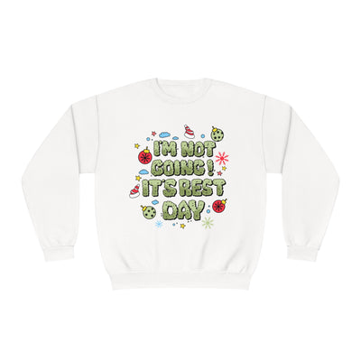 I'M NOT GOING, IT'S REST DAY (2024)- CREWNECK