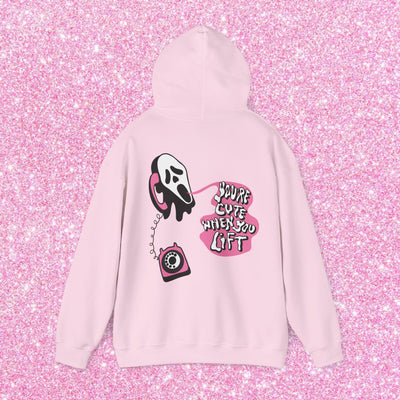 YOU'RE CUTE WHEN YOU LIFT (PINK) -HOODIE