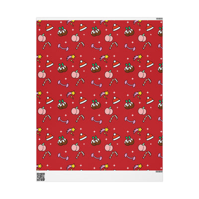 PEACHY GYM Wrapping Paper