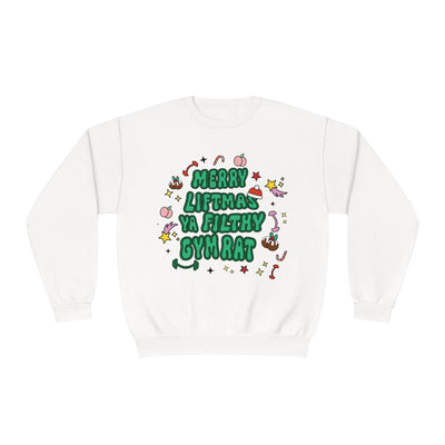 MERRY LIFTMAS YA FILTY- CREWNECK