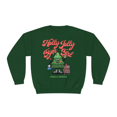 HOLLY JOLLY GYM GIRL- CREWNECK
