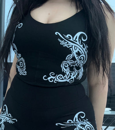 SHIRLY TEMPLE - BLACK - CORSET BRA