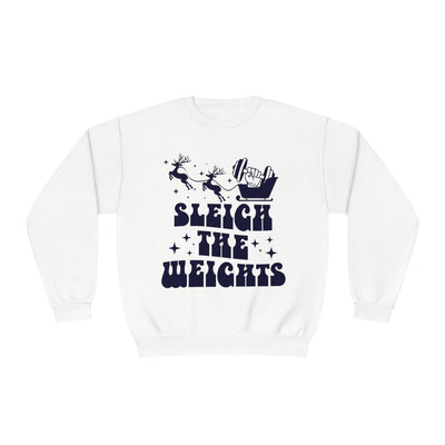 SLEIGH THE WEIGHTS- CREWNECK