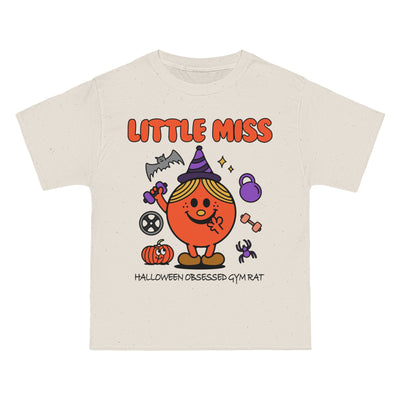 LITTLE MISS HALLOWEEN OBSESSED GYM RAT - TEE