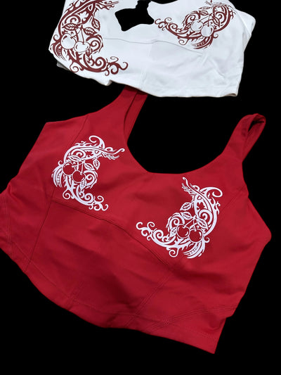 SHIRLY TEMPLE - RED - CORSET BRA