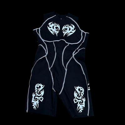 CURSED IN LOVE - Tank Jumpsuit (black)