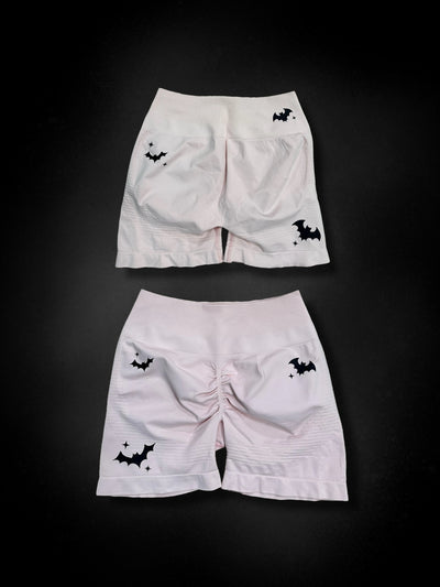 GOTH MOMMY LIGHT PINK- SCRUNCH SHORTS