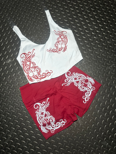 SHIRLY TEMPLE - WHITE - CORSET BRA