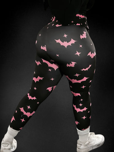 PINK BAT- LEGGINGS