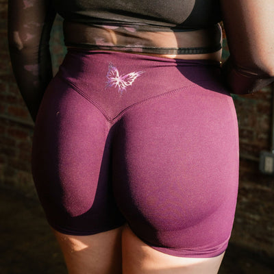 LAVENDAR WITCH- SCRUNCH SHORTS