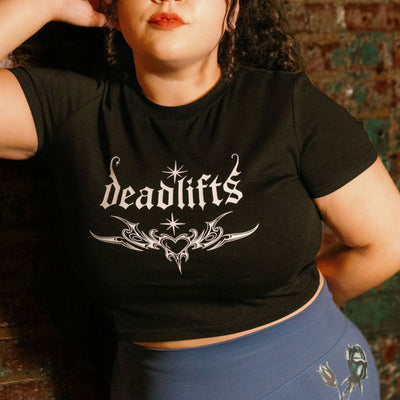 DEADLIFTS- CROP TEE