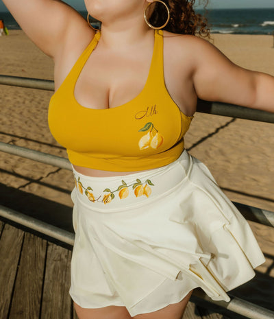 LIMONCELLO WHITE- SKORT