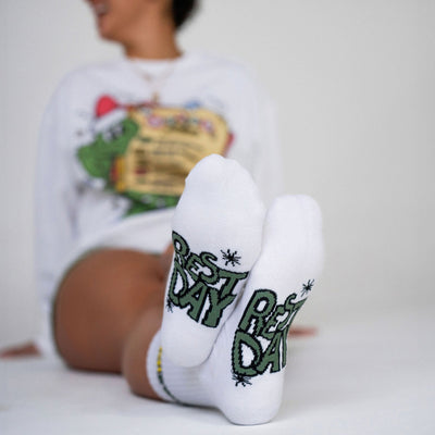 GRINCHY REST DAY- SOCKS
