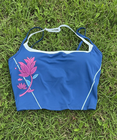 HOW IT'S DONE  - BLUE TANK BRA