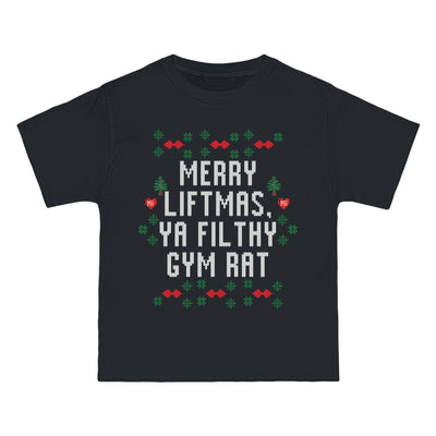 MERRY LIFTMAS YA FILTHY GYM RAT- TEE