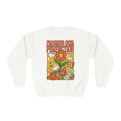 PROGRESS OVER PERFECTION- CREWNECK