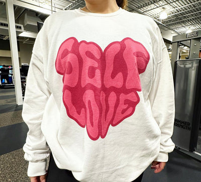 SELF LOVE (RED) - CREWNECK