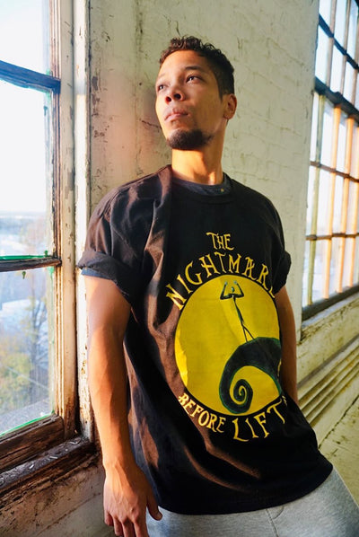 THE NIGHTMARE BEFORE LIFTMAS- TEE